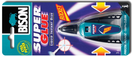 Univerzální lepidlo BISON SUPER GLUE ROCKET