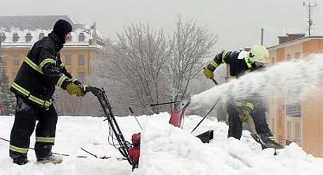 Jak pečovat o střechu v zimě